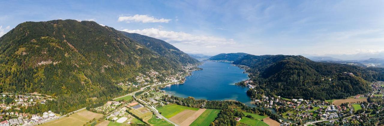 Top 5 Alpe Maritima - Traumhafte Ferienwohnung Mit Seeblick Und Bergkulisse Am Ossiacher See Annenheim Exterior foto